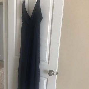 New Navy Blue backless jumper